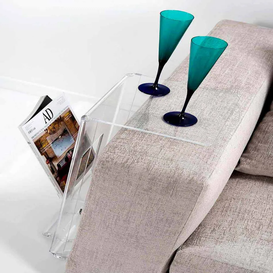 Mese de cafea cu design transparent PMMA Quero Vas Viadurini