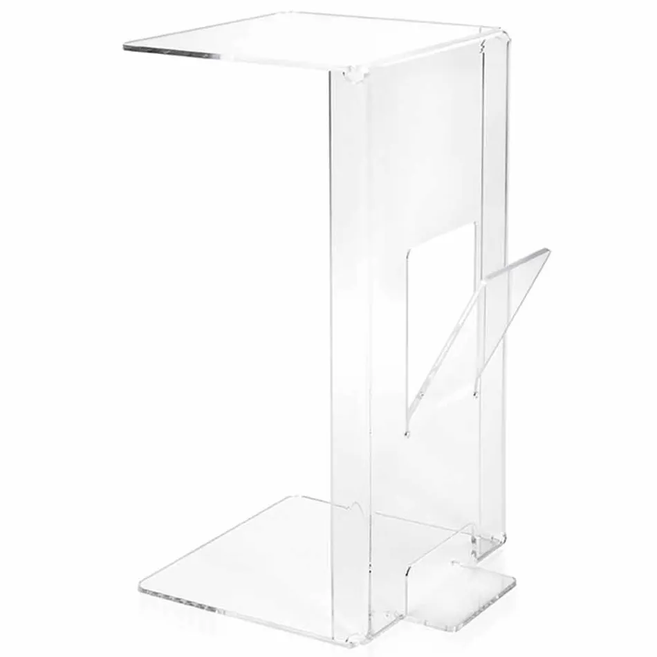 Mese de cafea cu design transparent PMMA Quero Vas Viadurini