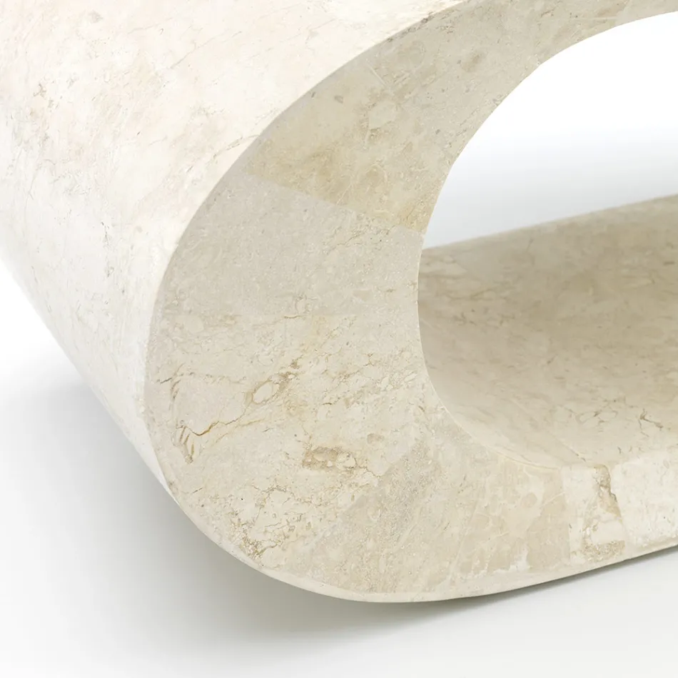 Masuta de cafea / Suport TV Fossil Stone - Jasper Viadurini