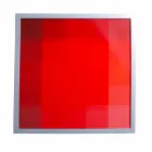 Modernă de metal cafea camera de zi 50x50cm Nina, made in Italy Viadurini