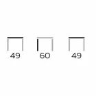 Masă de cafea modernă cu blat rotund în Gres Made in Italy - Stuttgart Viadurini