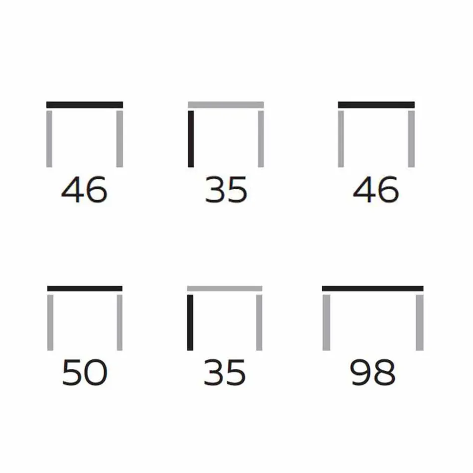 Măsuță de cafea modernă din lemn de fag și gres fabricat în Italia - Titanic Viadurini