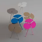 Masă de cafea modernă în foaie colorată de design Originae - Buburuză Viadurini