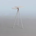 Masă de cafea modernă în foaie colorată de design Originae - Buburuză Viadurini