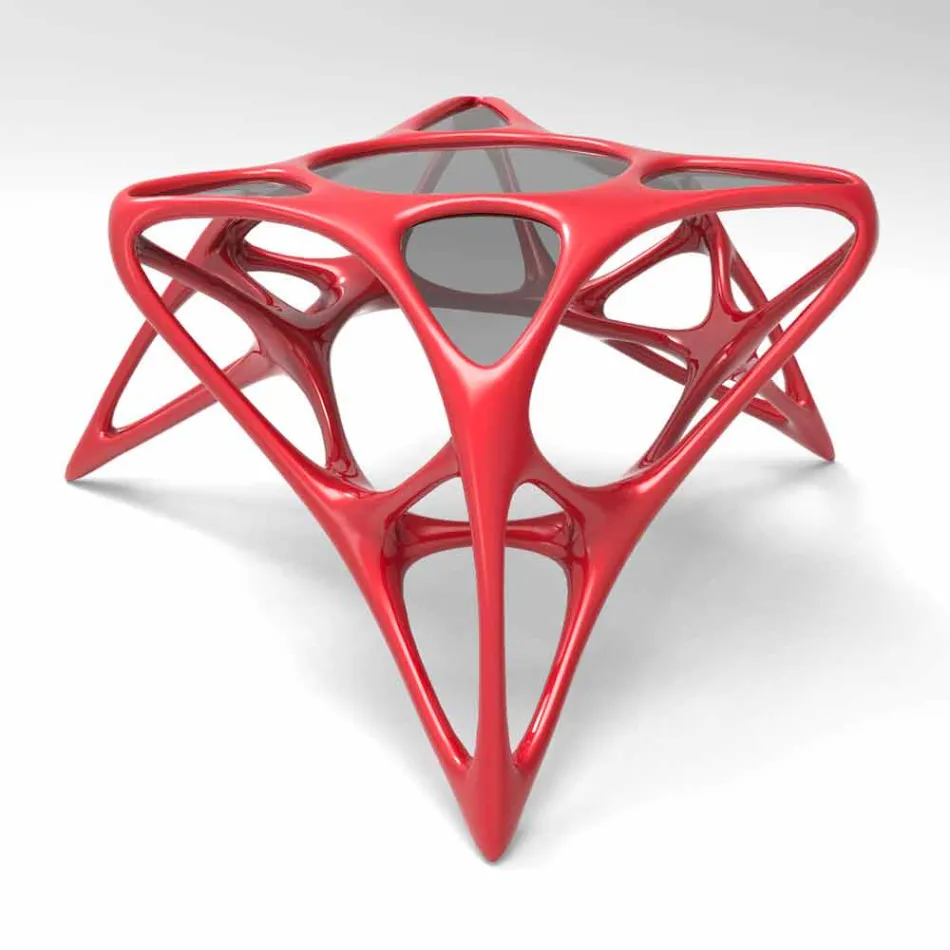 Mese de cafea moderne din sticlă și Adamantx® Lunar Table # 2 Viadurini