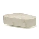 Masuta de cafea moderna in forma de piatra fosila - Bowie Viadurini