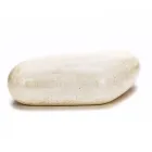 Masuta de cafea ovala din piatra fosila moderna - Avenue Viadurini