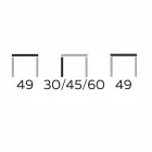 Măsuță de cafea pătrată în Gres cu bază metalică Made in Italy - Albert Viadurini