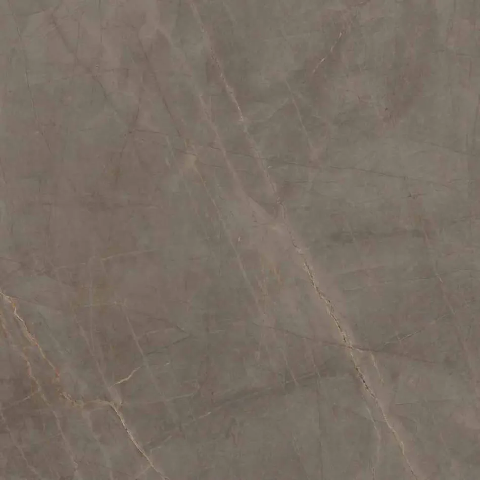 Măsuță de cafea pătrată în Gres cu bază metalică Made in Italy - Albert Viadurini