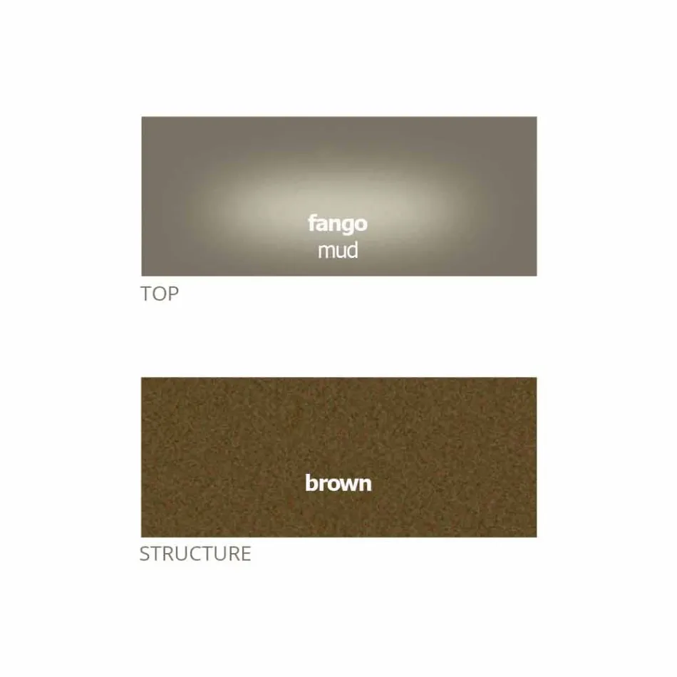 Masa de cafea rotunda cu blat din cristal Made in Italy - Indio Viadurini