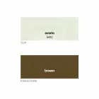 Masa de cafea rotunda cu blat din cristal Made in Italy - Indio Viadurini