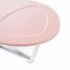 Masă Lounge Modern în formă de Mdf și Chrome Metal - Pimpa Viadurini