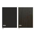 Masă transformator din lemn și oțel Made in Italy - Demetro Viadurini