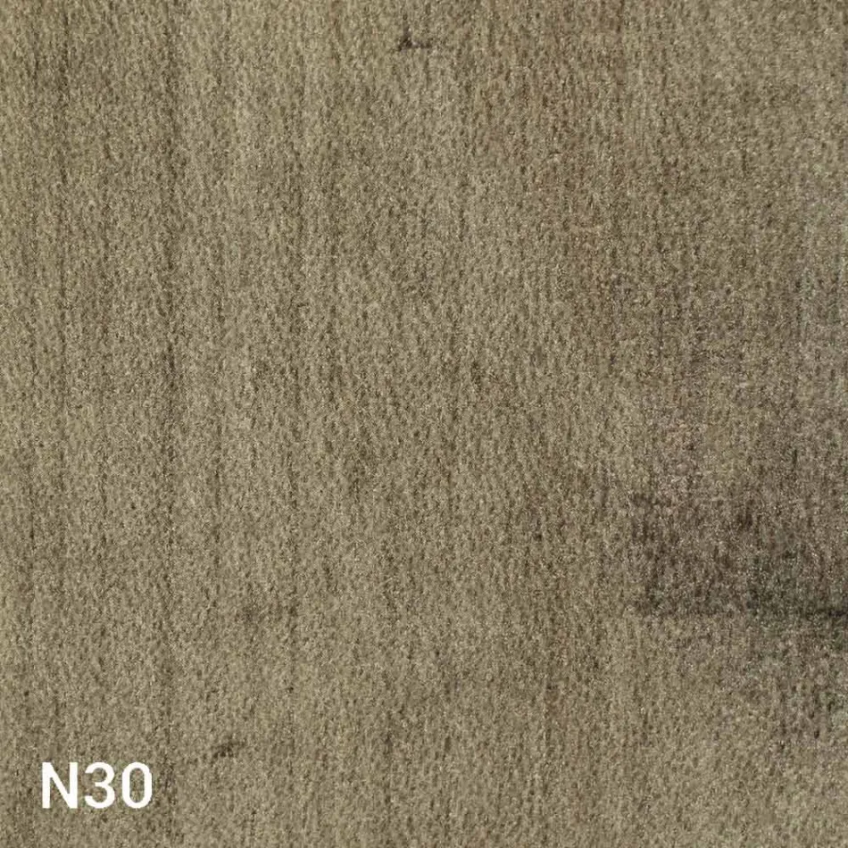 Masuta de cafea transformatoare din lemn si metal Made in Italy - Patroclo Viadurini