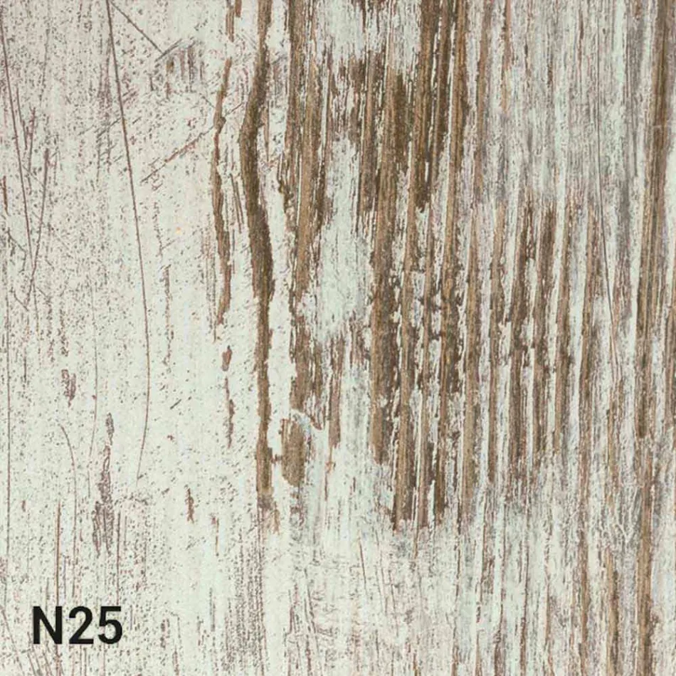 Masa de cafea transformabila din lemn si metal Made in Italy - Patroclus Viadurini