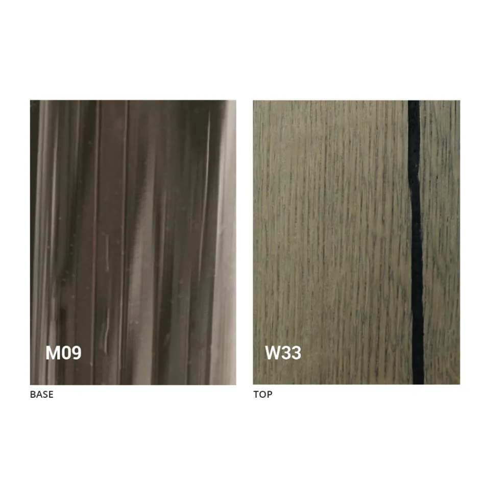 Masă de cafea transformantă din lemn masiv Made in Italy - Trabucco Viadurini