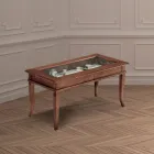 Masuta de cafea living cu panou de sticla Made in Italy - Demetra Viadurini