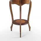 Masuta de cafea pentru living cu incrustatie de cirese patinata Made in Italy - Irno Viadurini