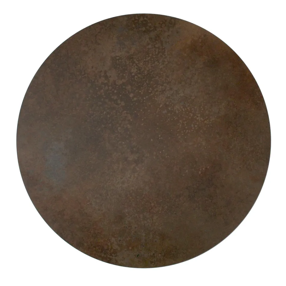 Masuta de cafea din otel si gresie portelanata Made in Italy - Aspira Viadurini