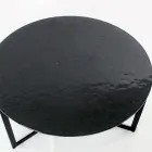 Masuta de cafea din otel si sticla Made in Italy - Aspira Viadurini