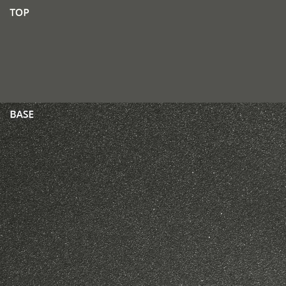 Masuta de cafea din metal si sticla cu design geometric - Zigozago Viadurini