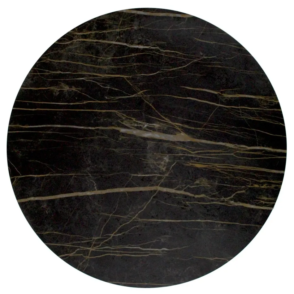 Masuta de cafea Blat rotund si baza Made in Italy - Tullia Viadurini