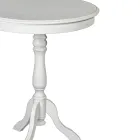 Masuta de cafea rotunda pentru living in diferite finisaje Made in Italy - Eracle Viadurini