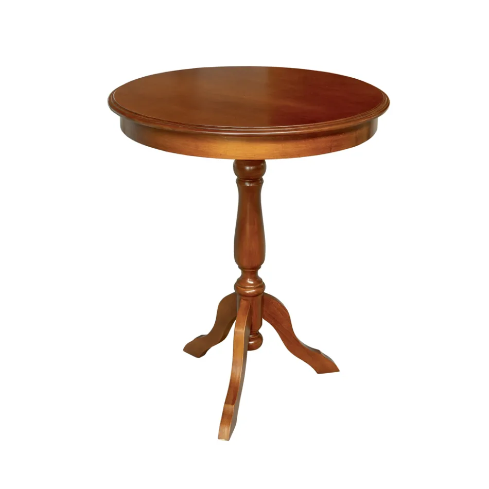 Masuta de cafea rotunda pentru living in diferite finisaje Made in Italy - Eracle Viadurini