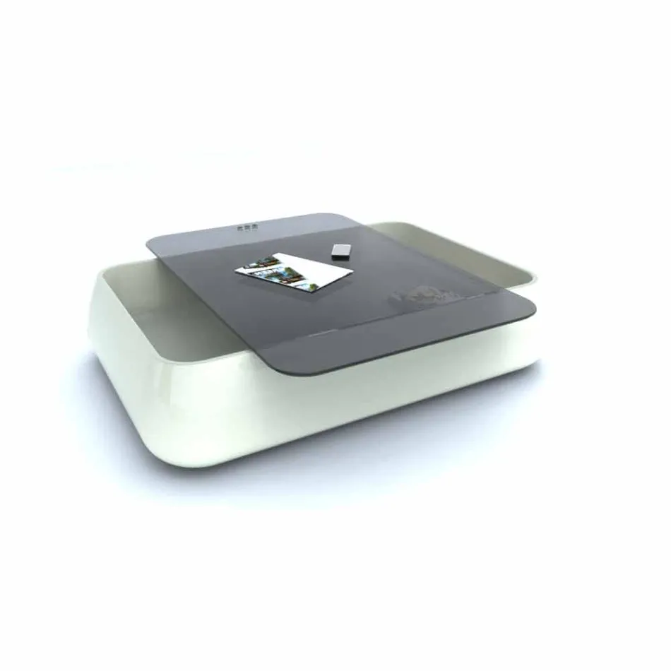 Masă de cafea modernă Design Bomber Made in Italy Viadurini