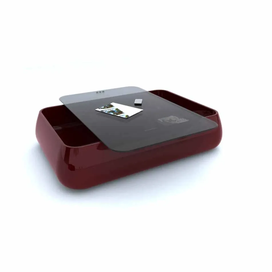 Masă de cafea modernă Design Bomber Made in Italy Viadurini