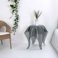 Tabelul design modern afumat Opt Plexiglas, made in Italy