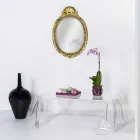 Tabelul plexiglass design modern drapat Asia Viadurini