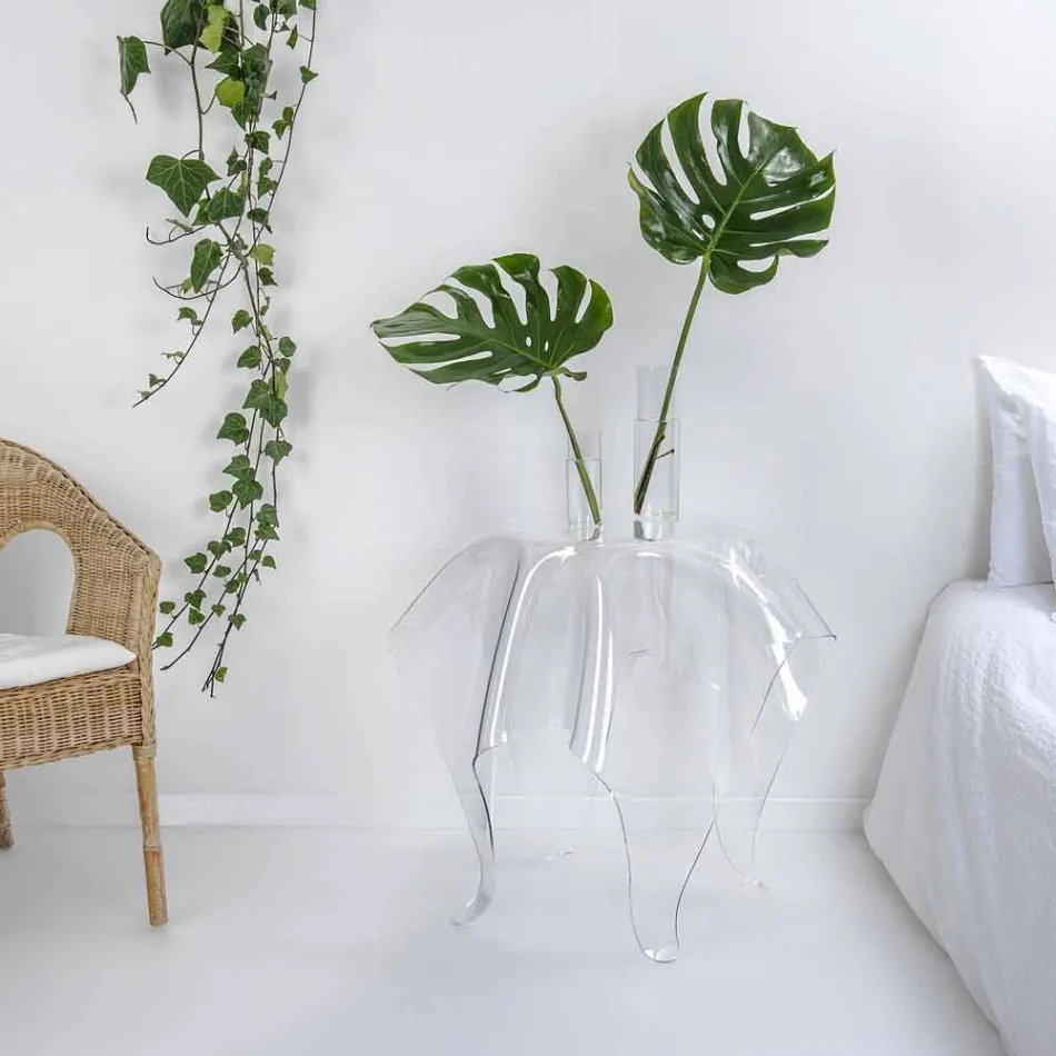 Tabelul modern de design plexiglass Opt, made in Italy Viadurini