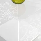 Design mese de cafea din plexiglas cu lumină led realizată în Italia, Chiusi Viadurini