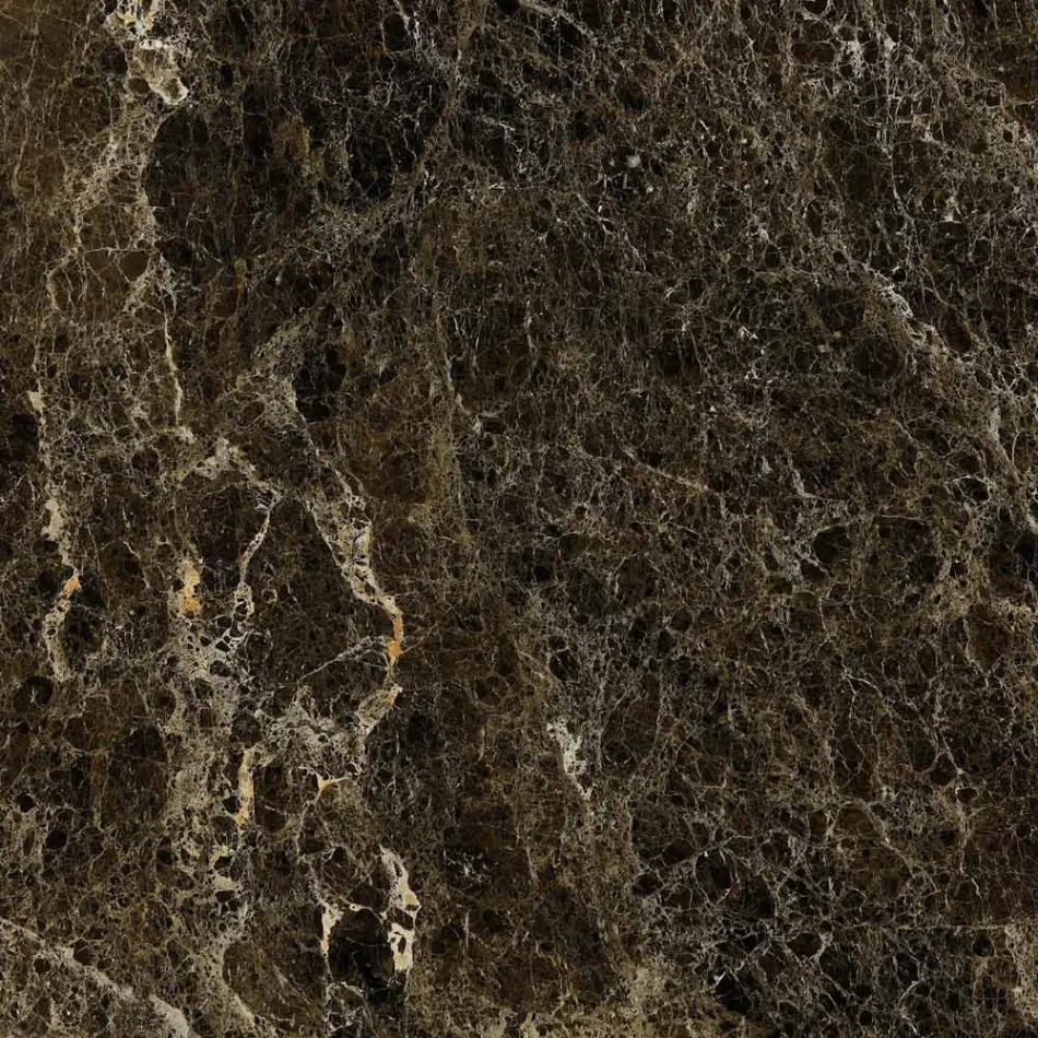 Masuta de cafea ovala Eero Saarinen H 52 din marmura Emperador Dark Made in Italia - Scarlet Viadurini