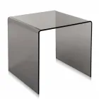 Tabelul de fum design modern 50x50cm Big Terry, a făcut în Italia Viadurini