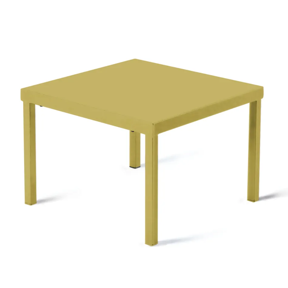 Masuta de cafea stivuitoare de gradina din otel galvanizat Made in Italy - Aberdeen Viadurini