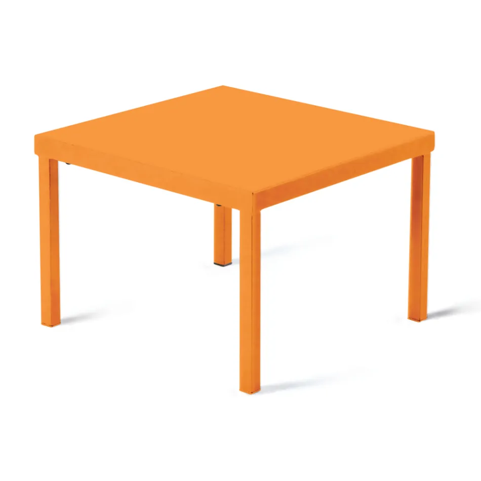 Masuta de cafea stivuitoare de gradina din otel galvanizat Made in Italy - Aberdeen Viadurini