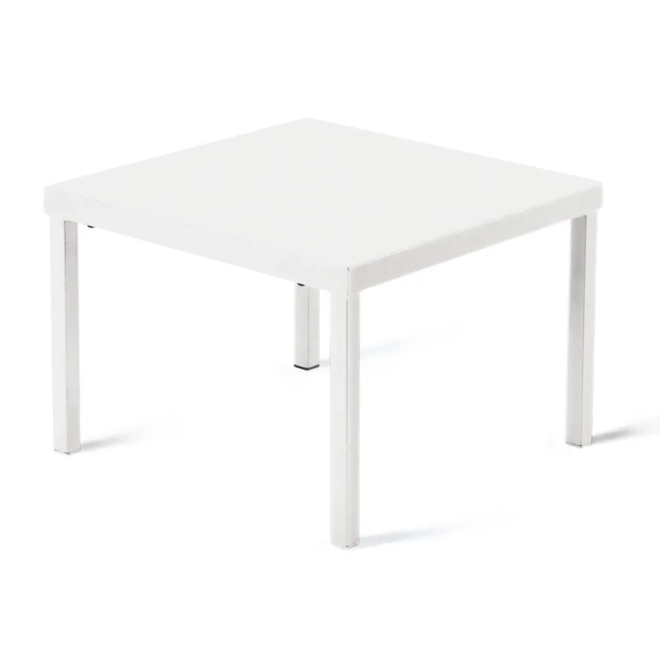 Masuta de cafea stivuitoare de gradina din otel galvanizat Made in Italy - Aberdeen Viadurini