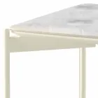 Masă de cafea din ceramică și metal din Piața Modern Design - Porcupine Viadurini