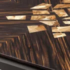 Grilli Zarafa design masă de lemn masiv din Italia Viadurini