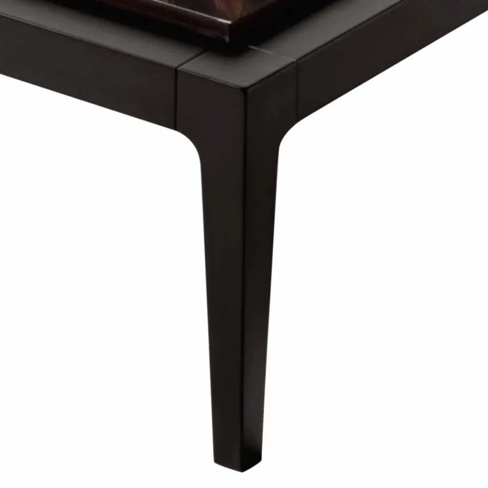 Grilli Zarafa design masă de lemn masiv din Italia Viadurini