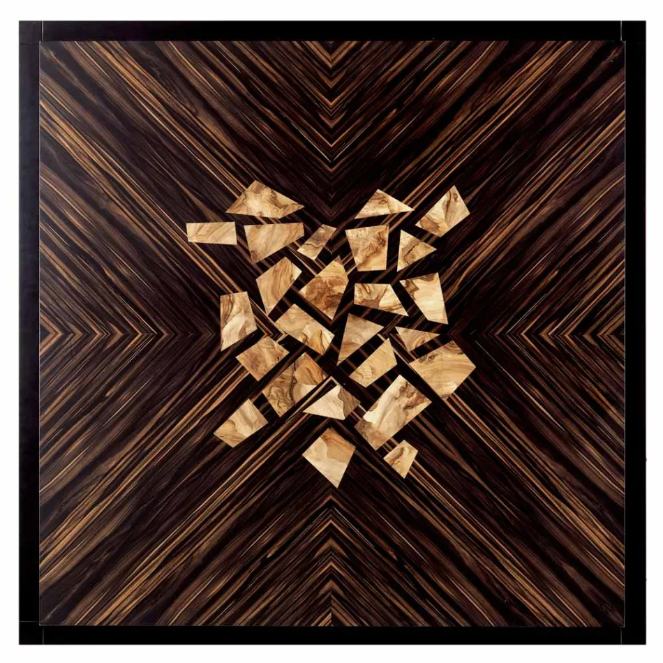 Grilli Zarafa design masă de lemn masiv din Italia Viadurini