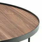 Masuta de cafea din nuc Canaletto de diferite dimensiuni Made in Italy - Gubbio Viadurini