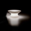 Masuta de cafea luminoasa pentru exterior in polipropilena cu LED Made in Italy - Desmond