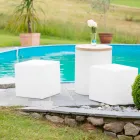 Masă de cafea din plastic colorat, modern, cu design modern - Dadostar Viadurini