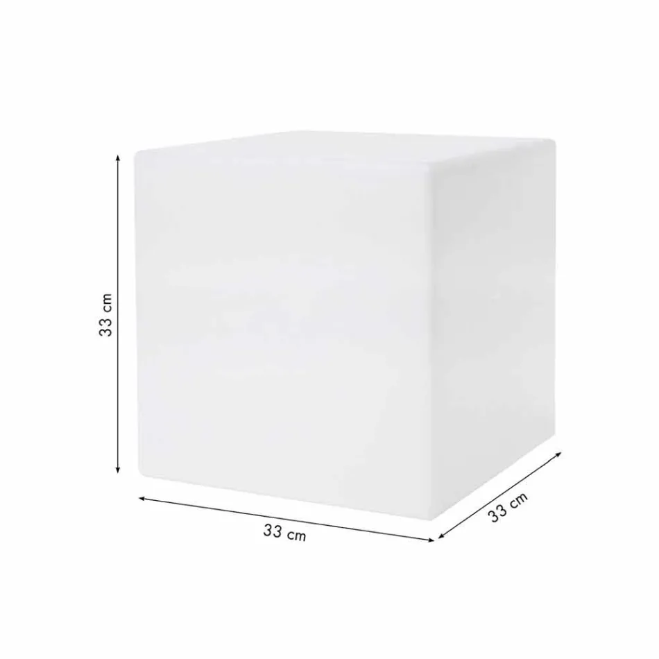 Masă de cafea din plastic colorat, modern, cu design modern - Dadostar Viadurini