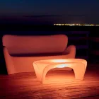 Mese de cafea luminoase RGB pentru design exterior sau interior din plastic - Crin de Myyour Viadurini