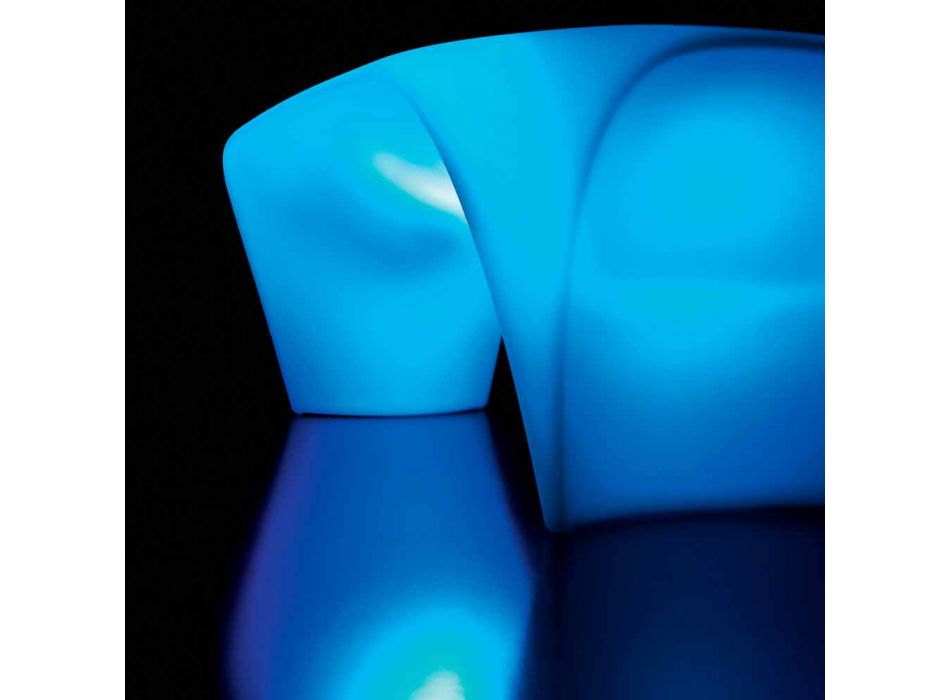 Mese de cafea luminoase RGB pentru design exterior sau interior din plastic - Crin de Myyour Viadurini