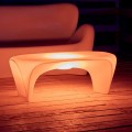 Mese de cafea luminoase RGB pentru design exterior sau interior din plastic - Crin de Myyour